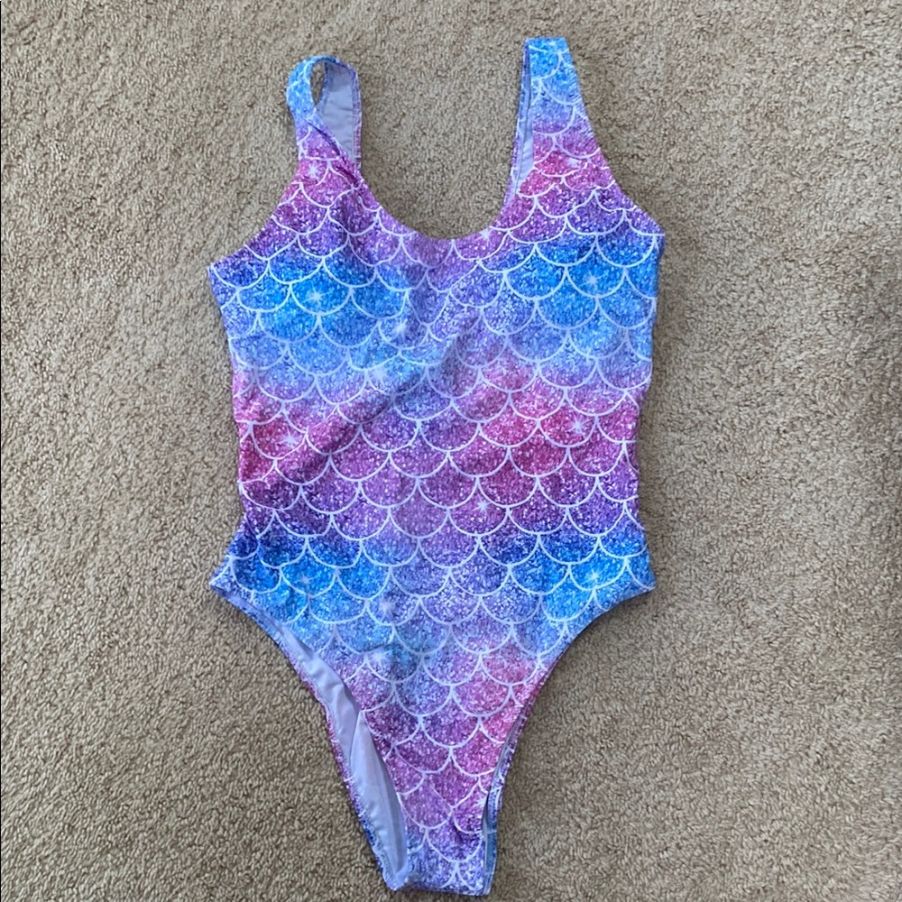 Mermaid Scale One-Piece Swimsuit
